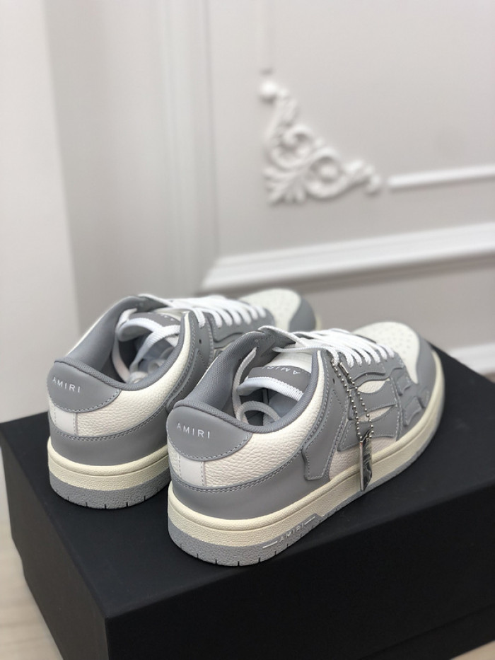 amiri* skel leather sneakers